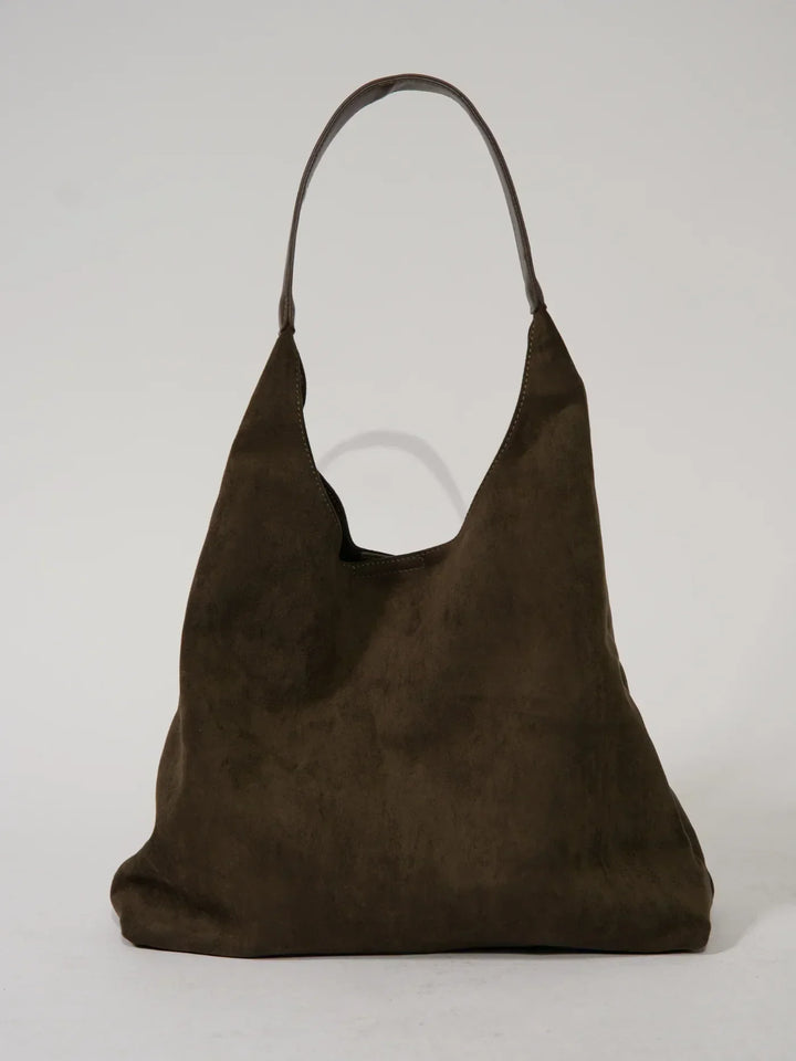 Luna | Suede Bag with Wallet