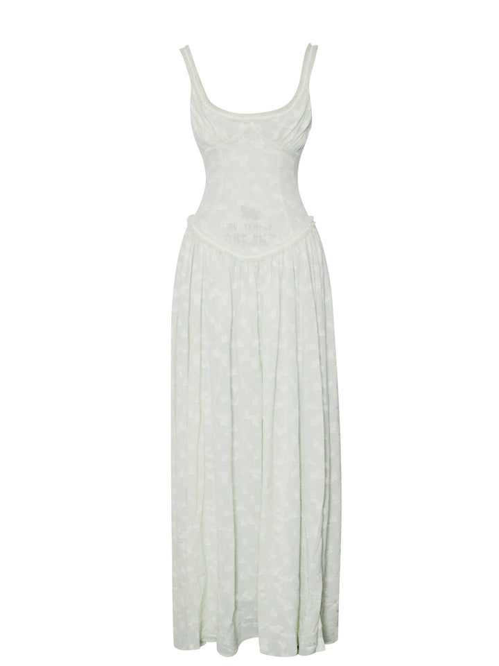 Alexandra | Corset Slit Dress