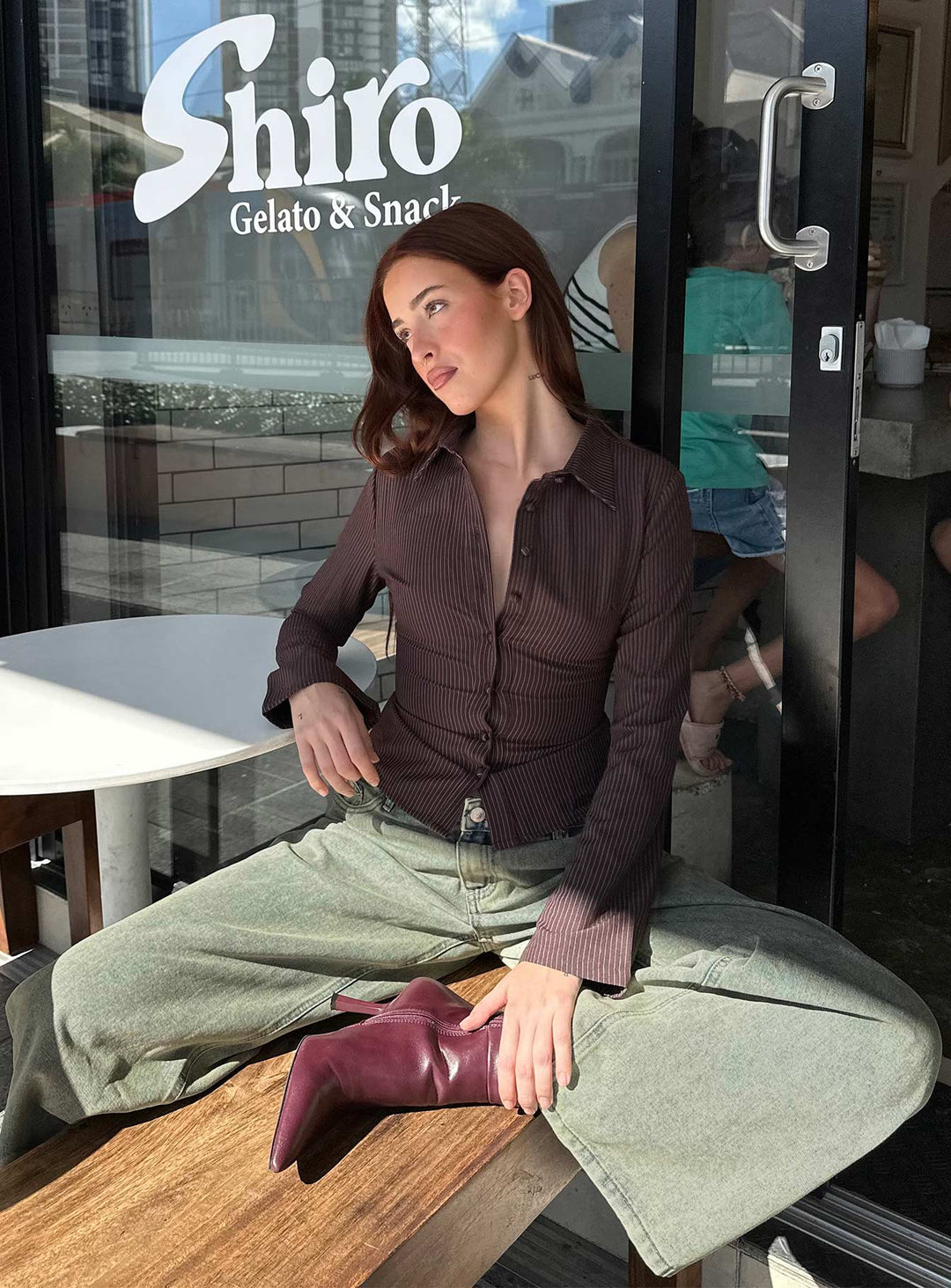 Lenia | Wide-Sleeved Blouse