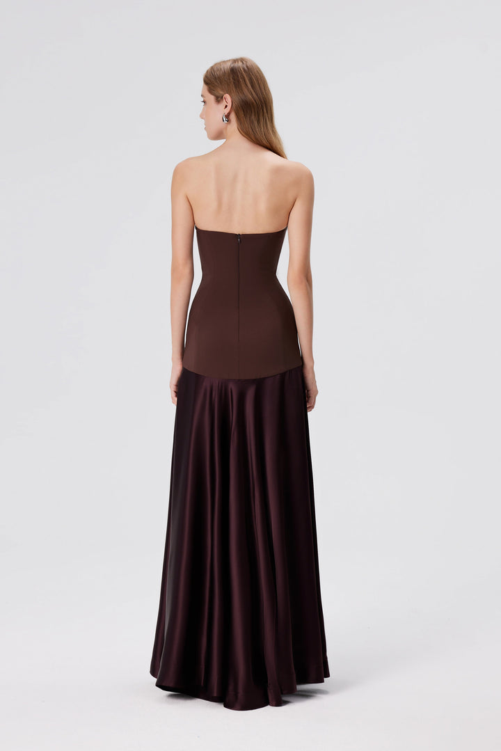 Lunaria | Satin Evening Dress