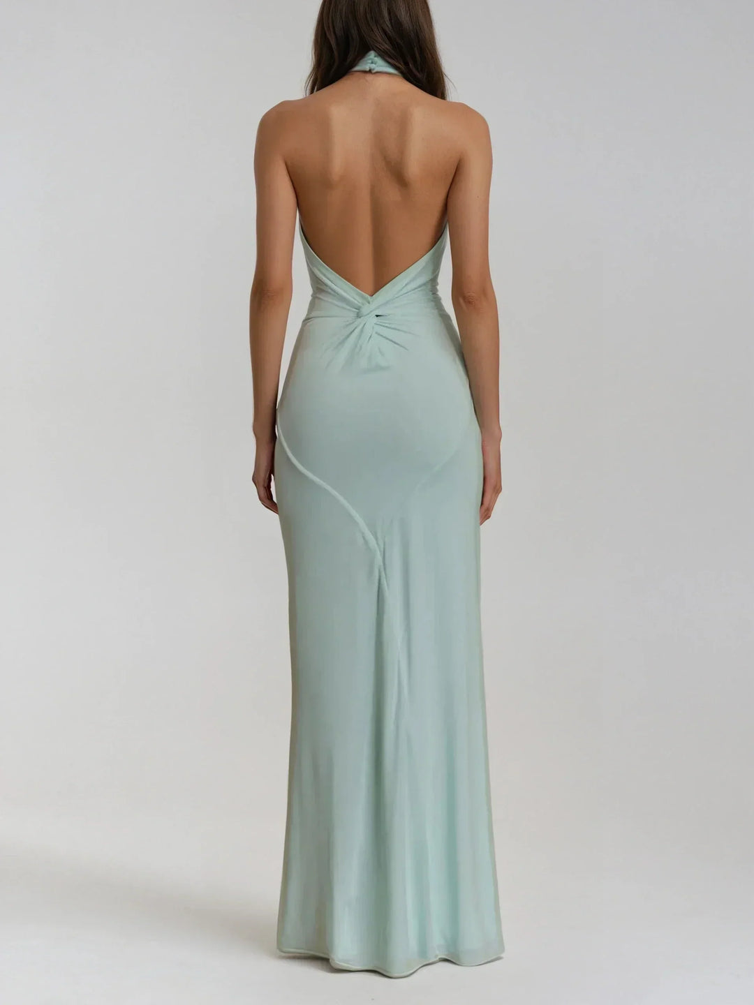 Hannah | Maxi Halter Dress