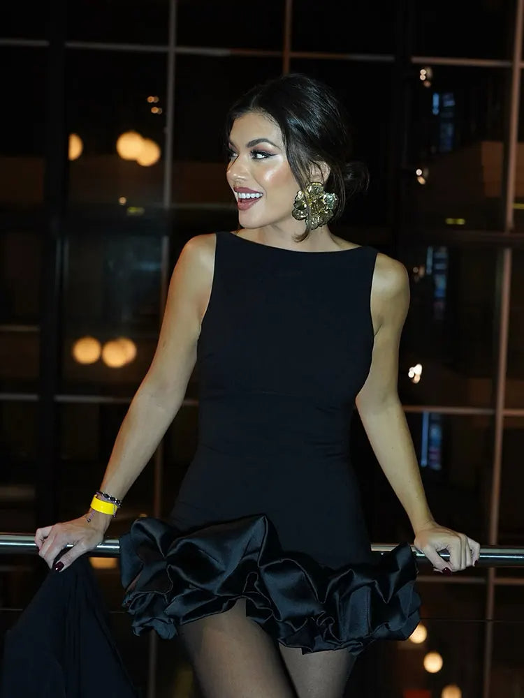 Selina | Dress with Ruffles