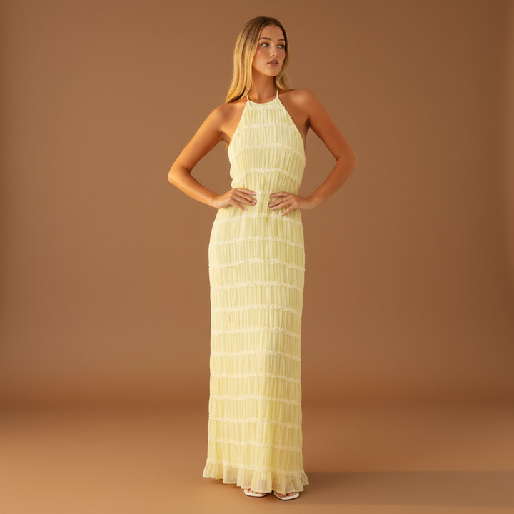 Elina | Halter Dress