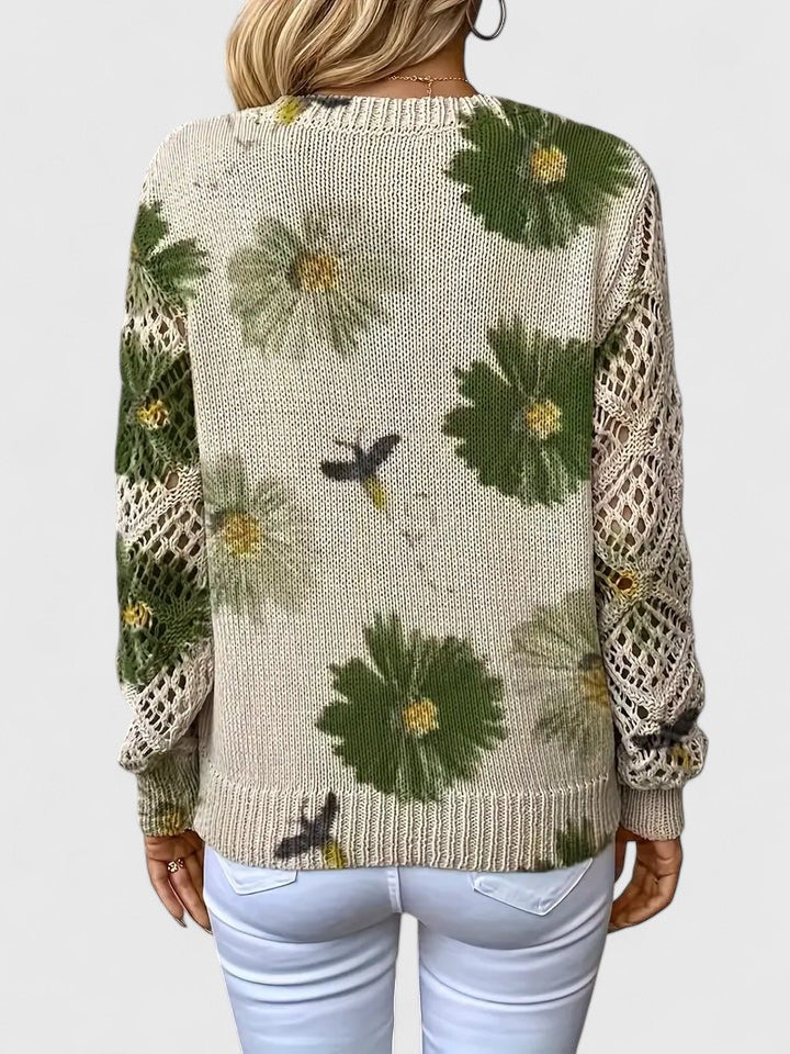 Blair | Floral Print Sweater