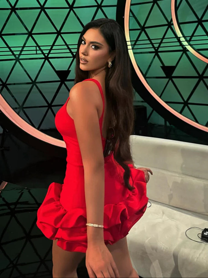 Selina | Dress with Ruffles