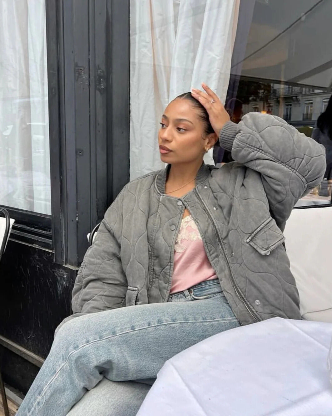 Selvia | Padded Bomber