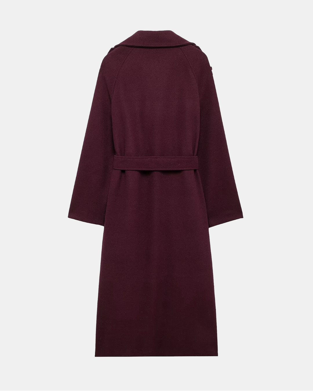 Amalia | Wine Red Trench Coat