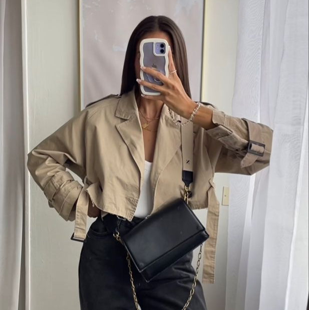 Harper | Short Trench Coat