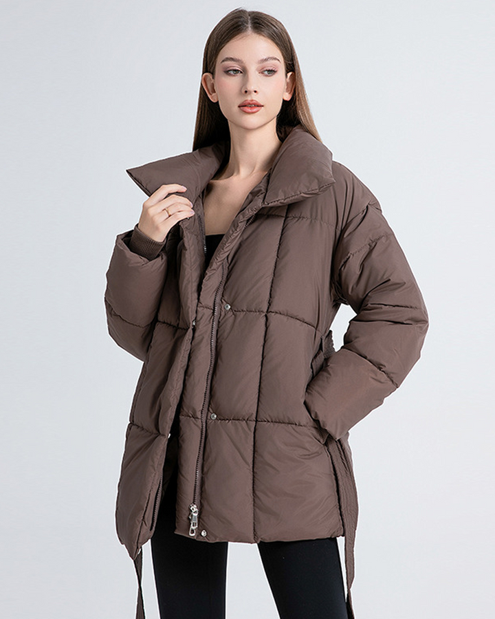 Annelise | Quilted Jacket with Belt