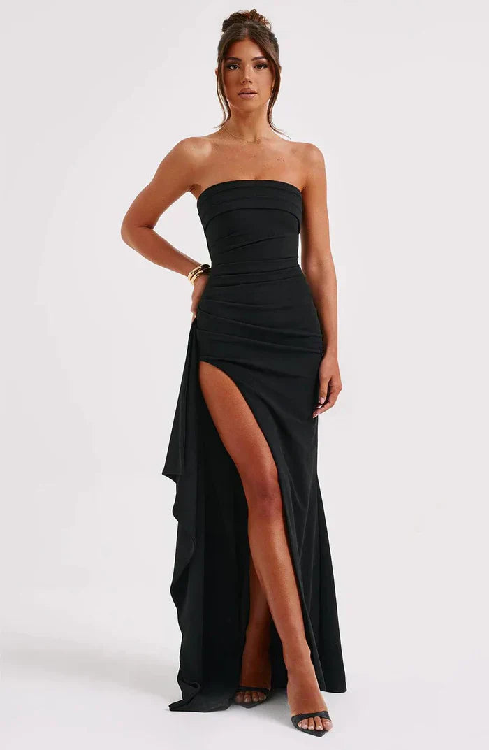 Sophie | Strapless Ruched Dress