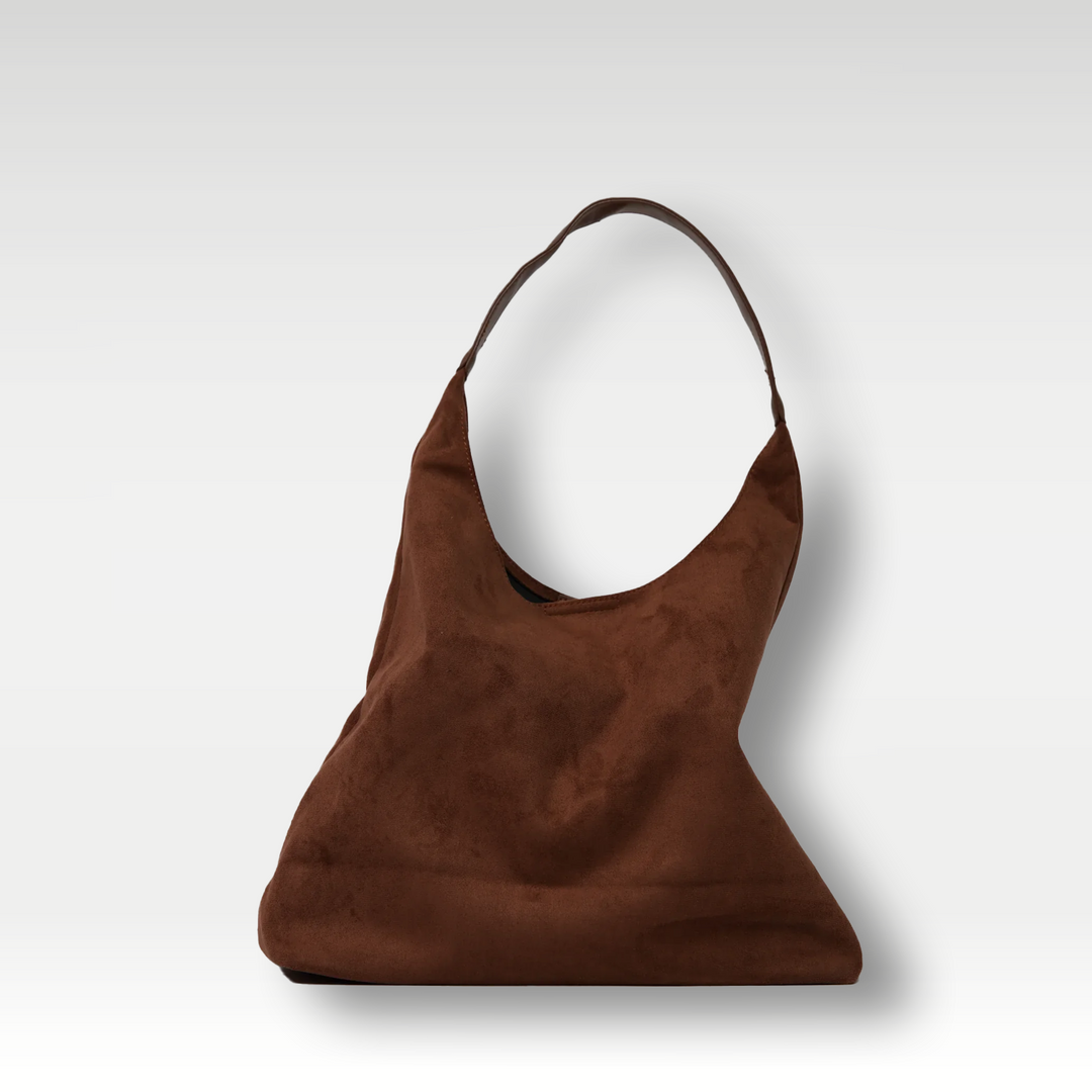 Luna | Suede Bag with Wallet