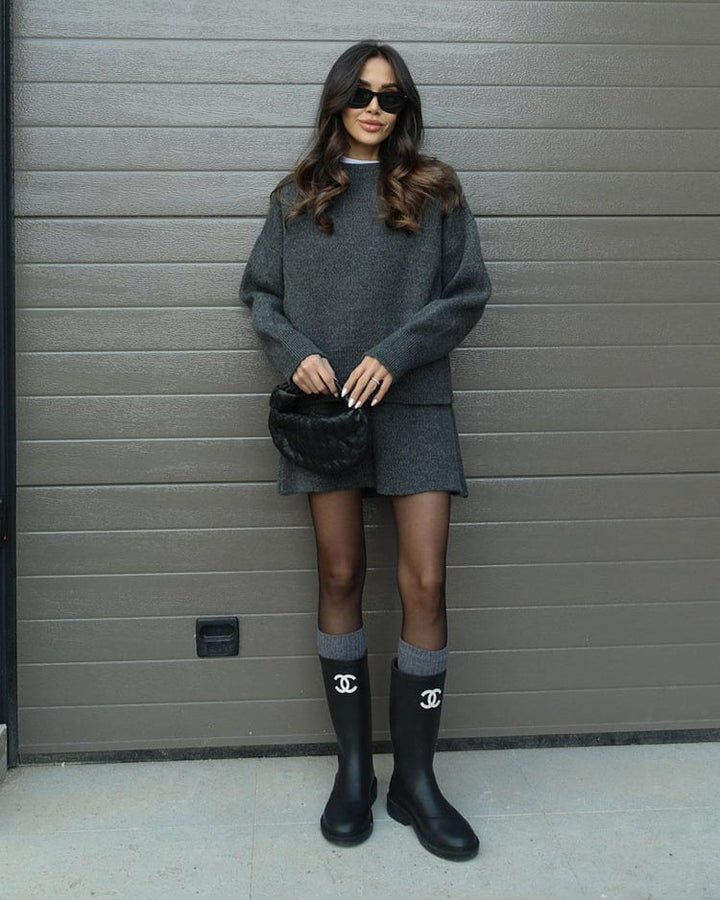 Lara | Knitted Autumn Set