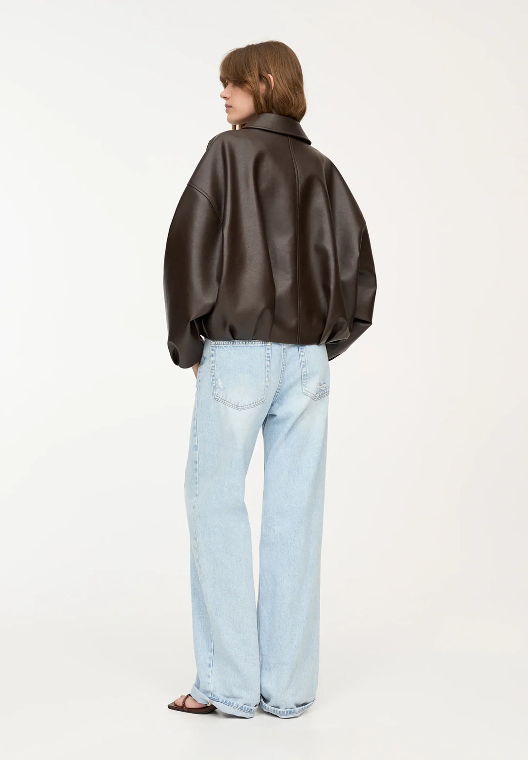 Amara | Faux Leather Jacket