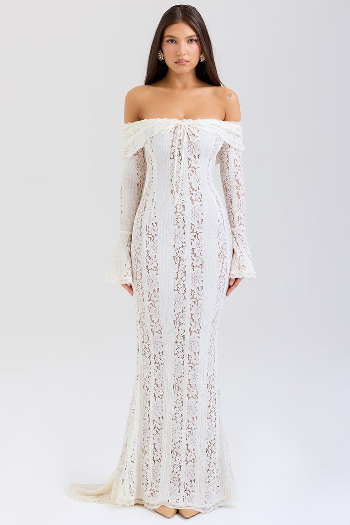 Zofia | Lace Off-Shoulder Dress