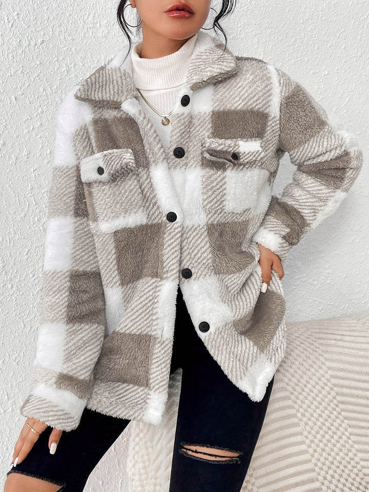 Emilia | Checked Autumn Jacket