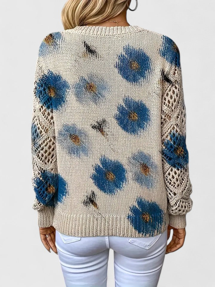Blair | Floral Print Sweater