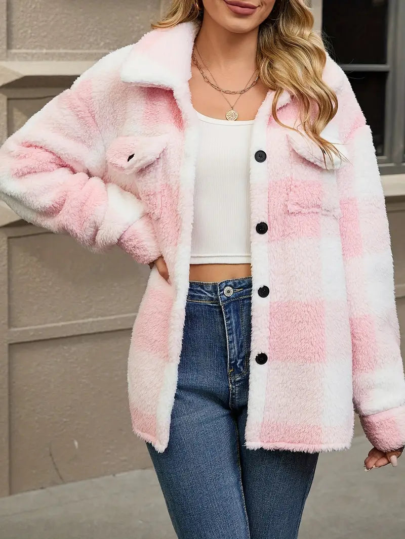 Emilia | Checked Autumn Jacket