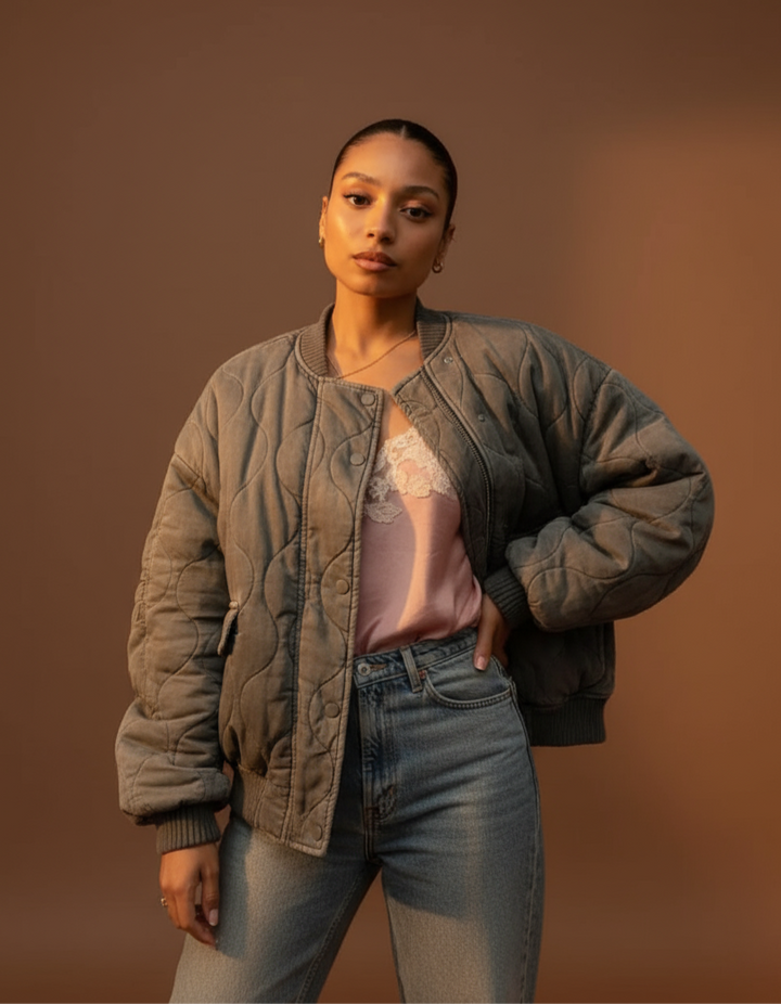 Selvia | Padded Bomber