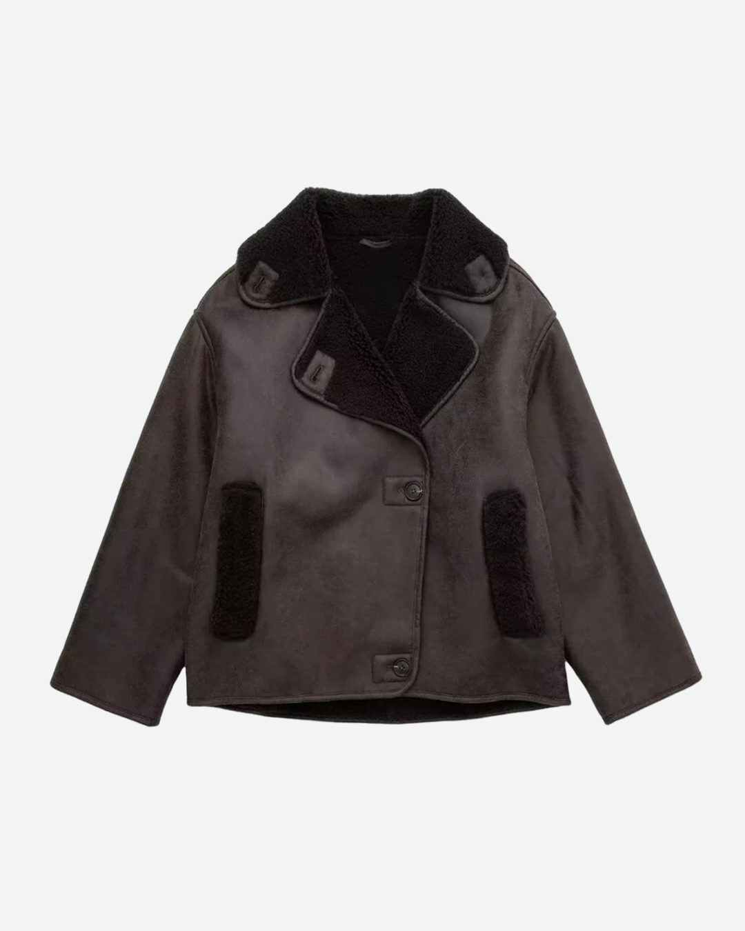 Clara | Faux Shearling Jacket