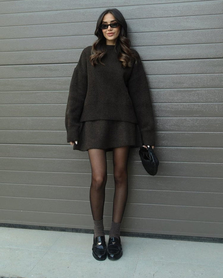 Lara | Knitted Autumn Set