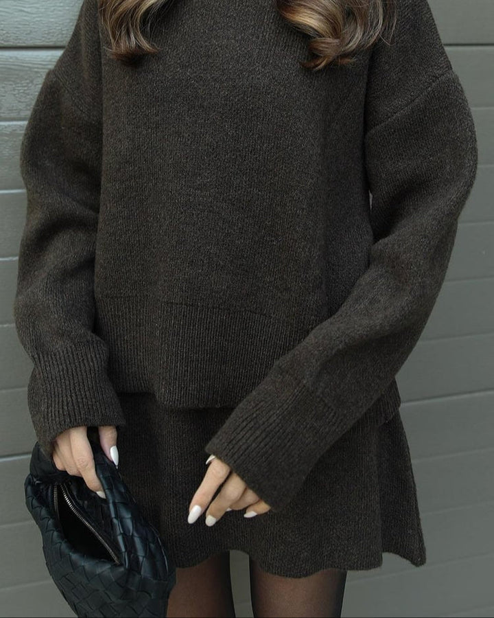 Lara | Knitted Autumn Set