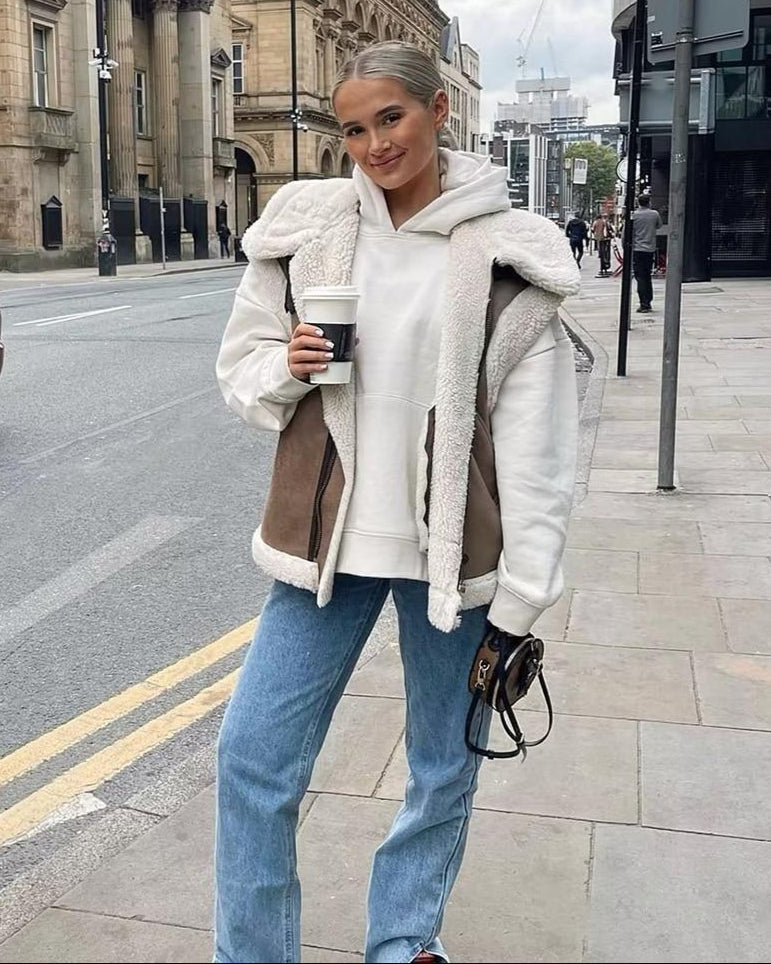 Evi | Autumn Teddy Vest